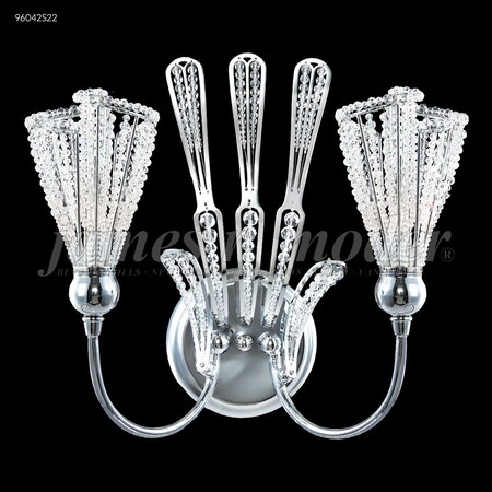 James R Moder Jewelry Collection 2 Arm Wall Sconce 96042S22
